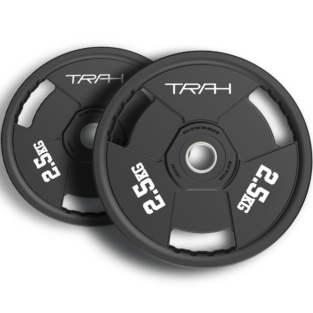 트라히어 UP3H 우레탄 중량원판, 2.5kg, 2개, 블랙 28,800원