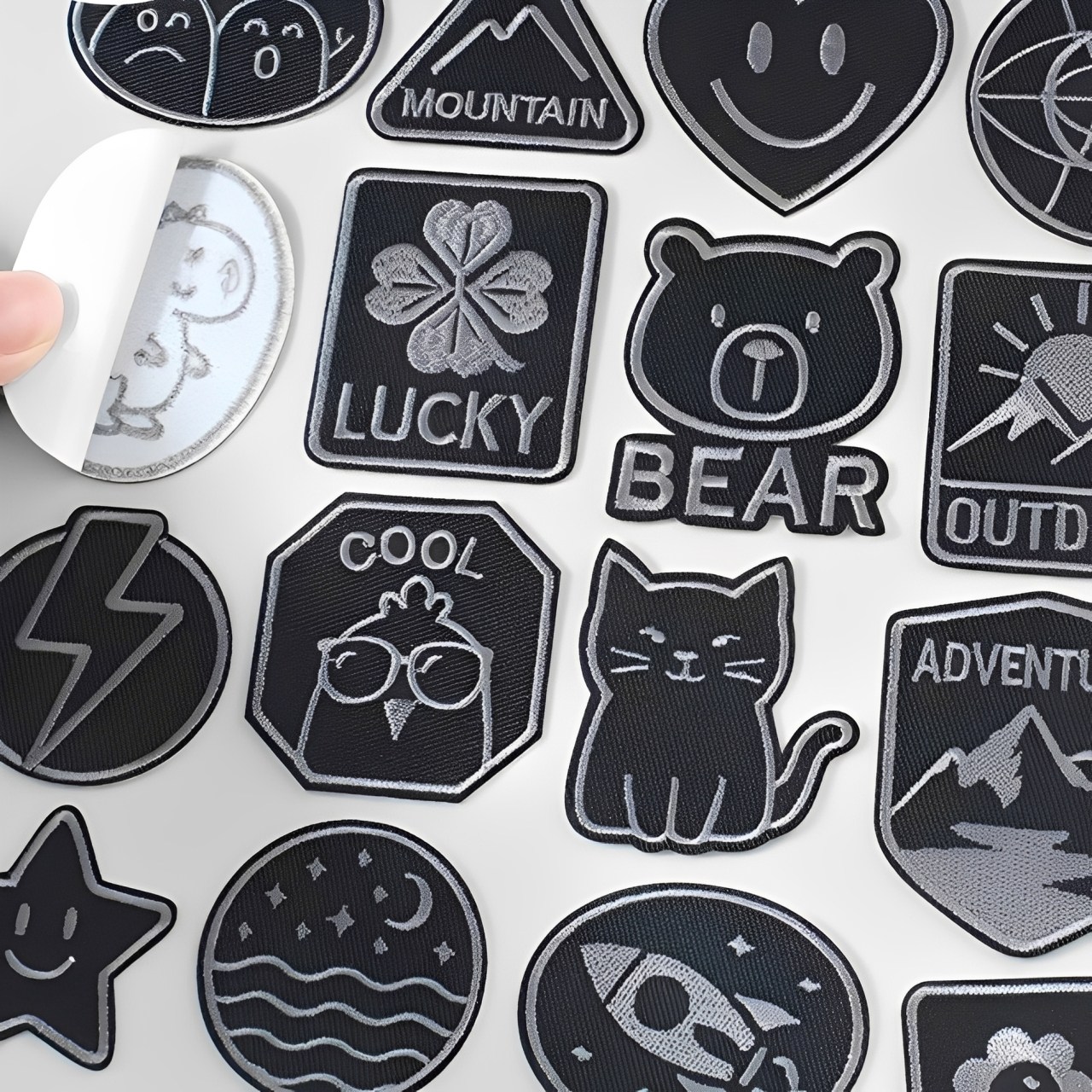 웨젼 의류 셀프 수선 DIY 자수 패치 열접착 와펜 8,900원