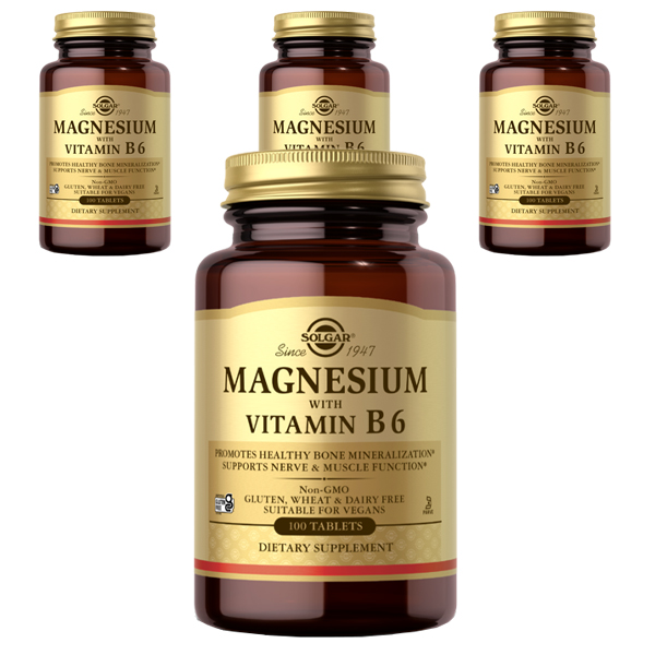 솔가 마그네슘 비타민 B6 포함 타블렛 42,190원