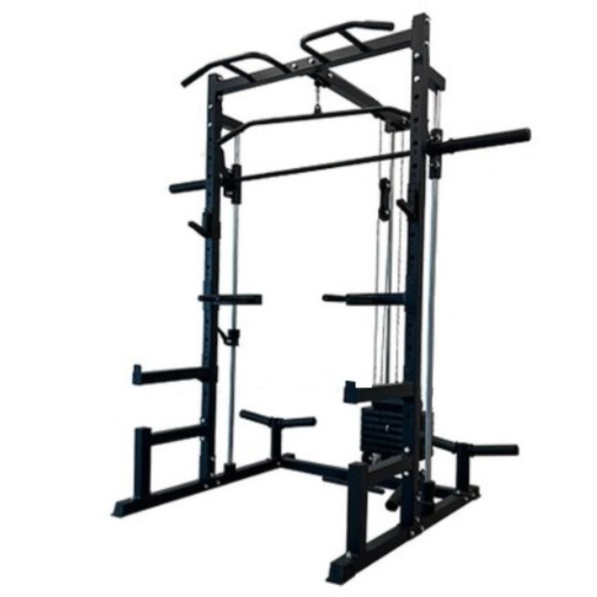 희우스포츠 K50 파워렉 스쿼트랙 미니랙 하프랙 웨이트운동 홈트 홈짐기구, 블랙, 강철50kg+우레탄100kg+중량봉 1,380,000원