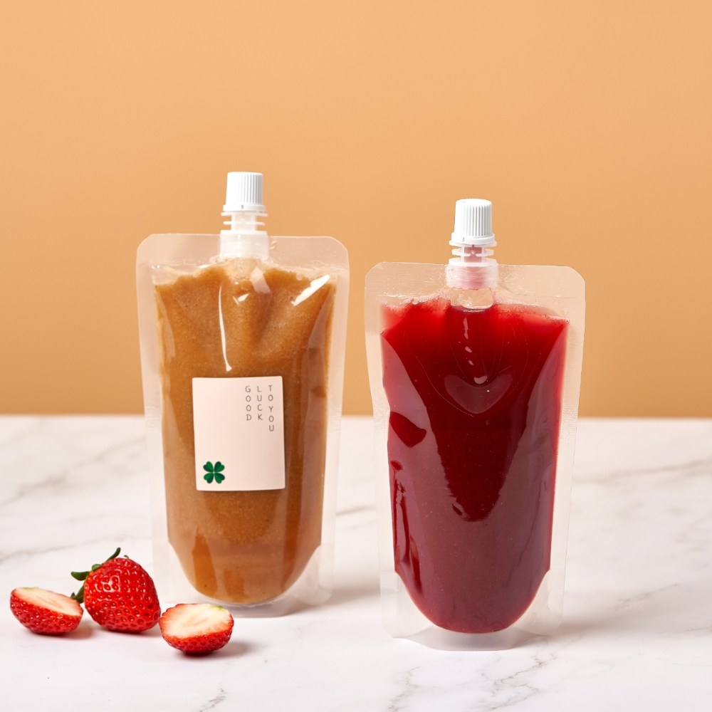 띵파우치 투명 스파우트 파우치 일회용 음료 주스 용기 50매 10,900원