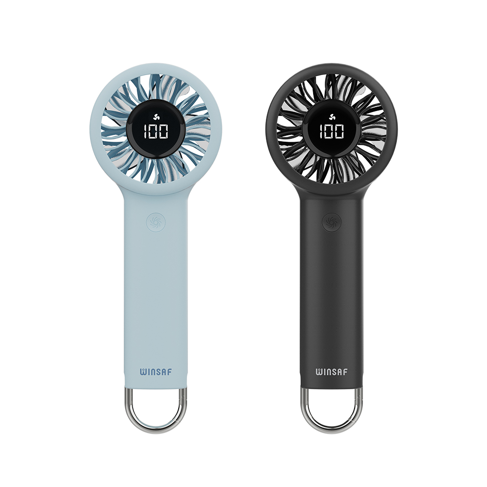윈세프 휴대용 손풍기 베이직 WF176 고리형 미니 손선풍기, 스카이블루 18,900원