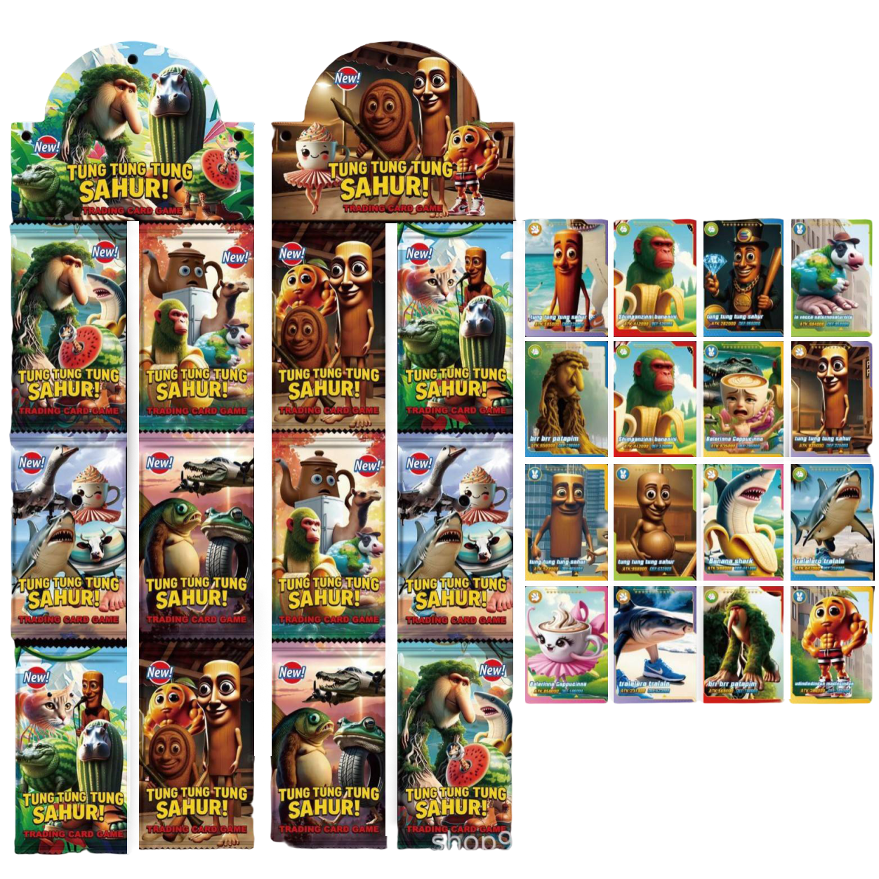 FATTYS 이탈리안 브레인롯 카드 12봉지 96장, 12봉지96장 7,900원