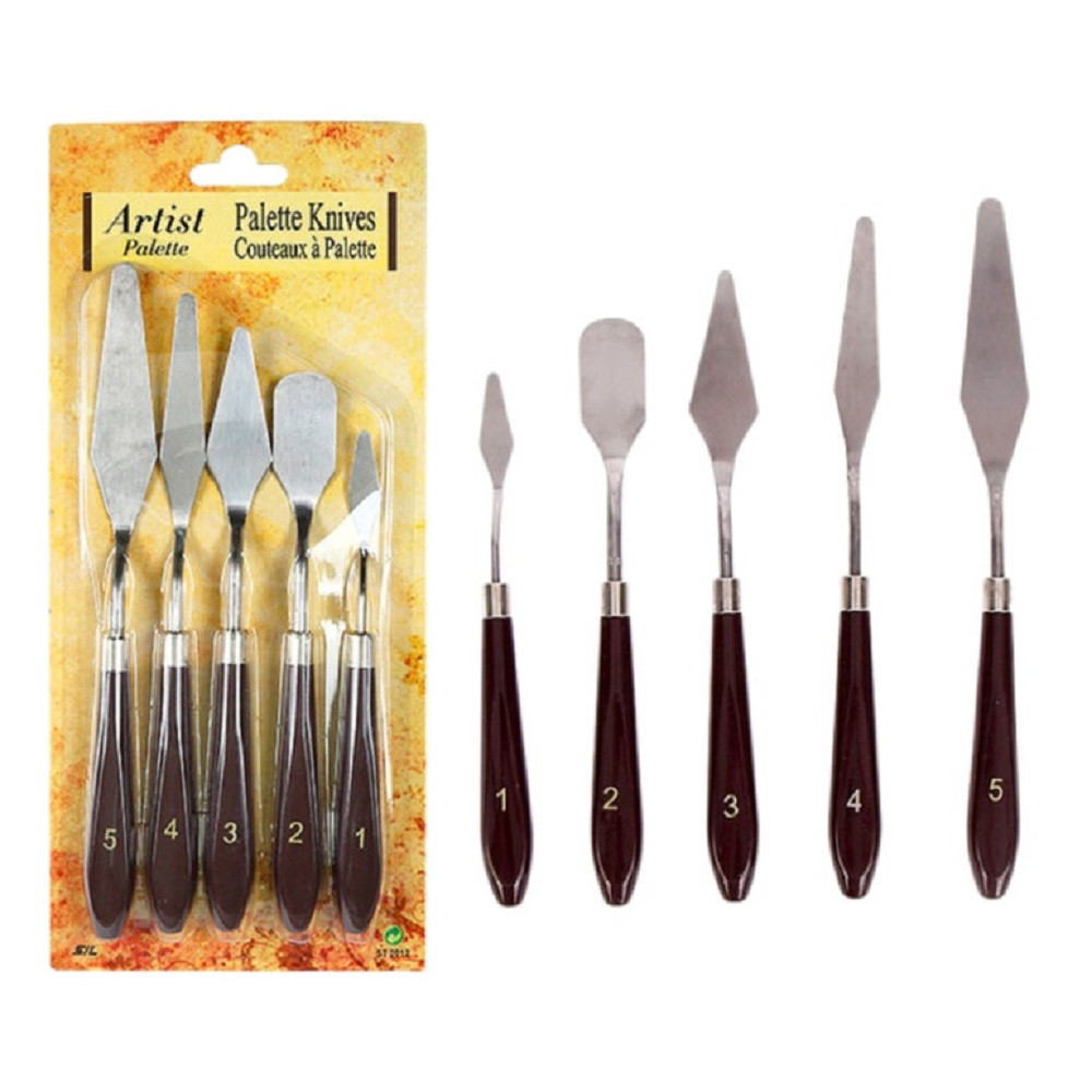 유화붓 스크래퍼 5종세트 미술용 페인팅나이프 7,600원