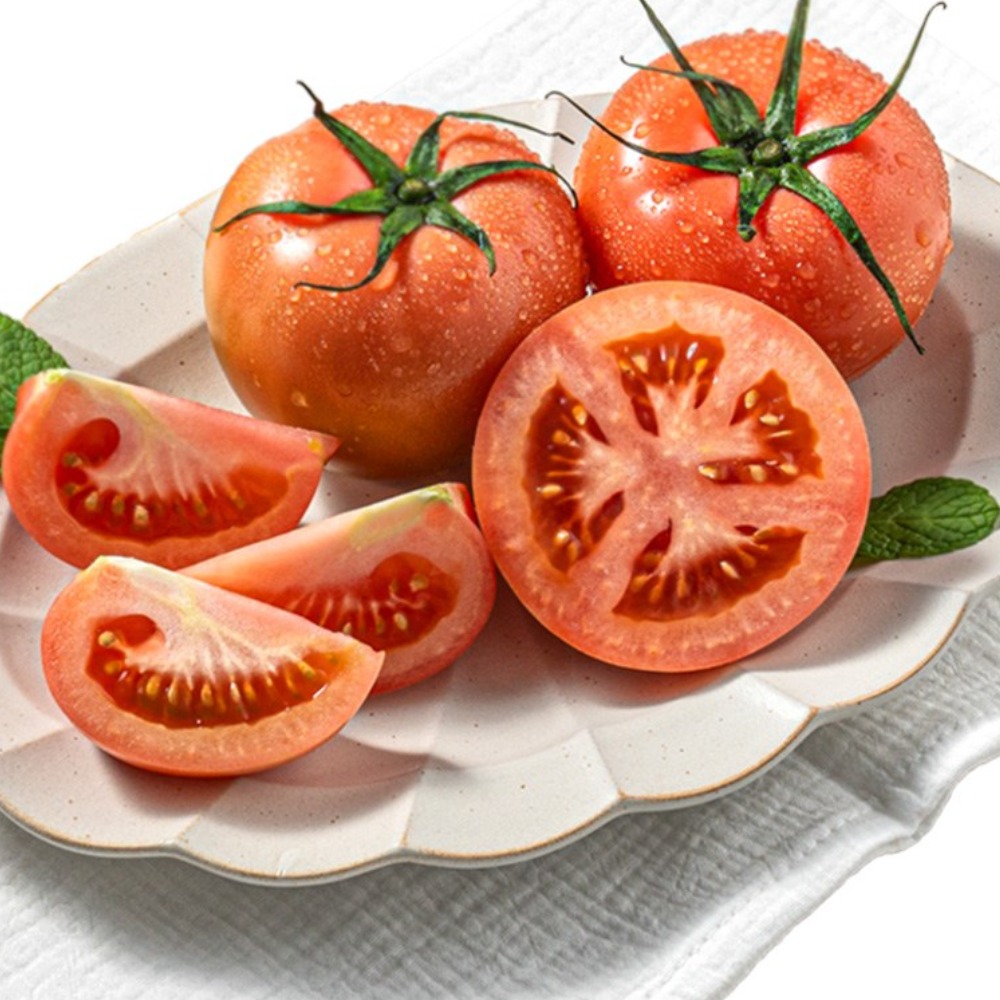 행복한 농부 정품 완숙찰토마토 3kg(1~5번과), 3kg(중과), 1개 14,900원