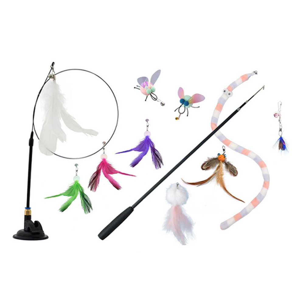 캣츠드림 고양이 낚시대 스틱 고급형 세트 00078, 랜덤발송, 1세트 19,830원