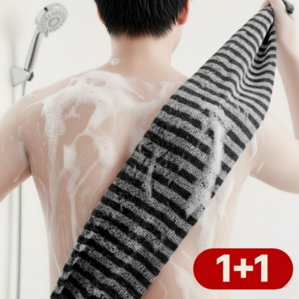 이지앤코 와이드 등밀이 등때밀이 각질 제거 샤워타올 때타올 2P 8,900원