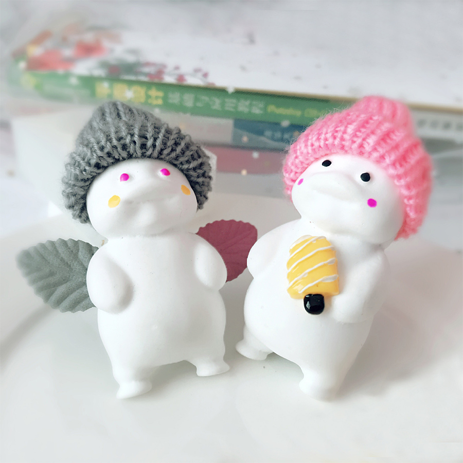 실리콘 몰드 수제_2D지방이 65mm 1구 석고방향제 비누 3,900원