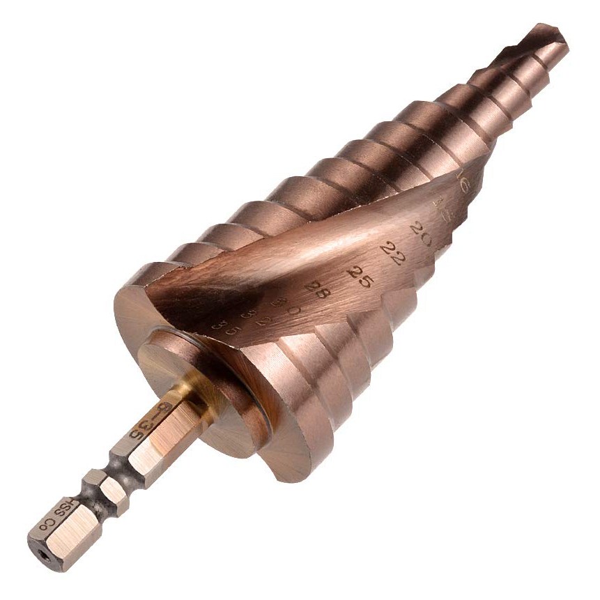 제이원 3날 스텐용 스텝드릴 6~35mm 13단계, 1개 43,800원