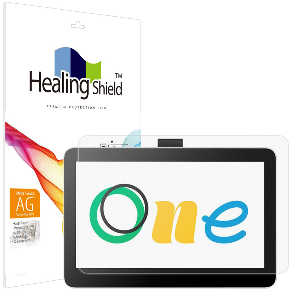 힐링쉴드 와콤 원 13 터치 종이질감 블루라이트차단 액정보호필름 세트 DTH134 31,020원