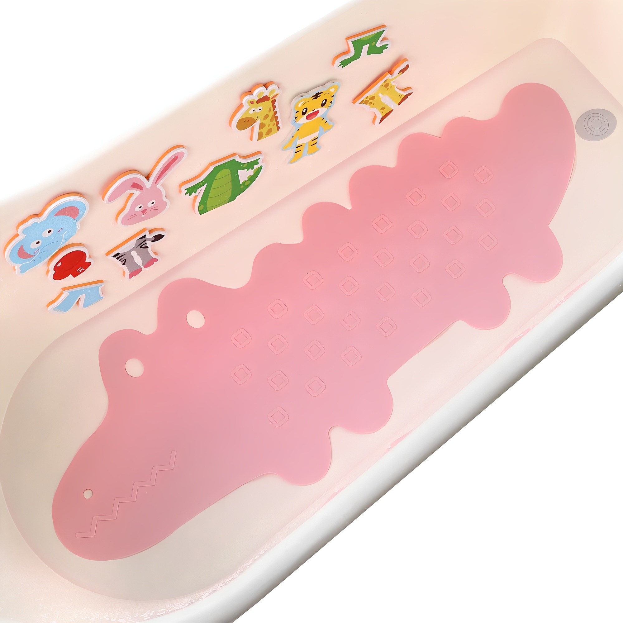 하늬통상 악어 욕조 매트 95 x 34 cm 3,990원