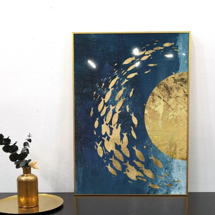 앙리아트 명예와 재물을 불러오는 행운 잉어 그림 풍수 액자 인테리어 소품 집들이 개업 선물 78,900원