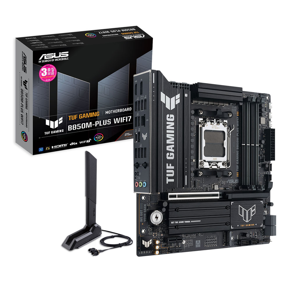 ASUS TUF GAMING B850M-PLUS WIFI7 STCOM 에이수스 컴퓨터 게이밍 PC 메인보드 AMD CPU추천 MainBoard 282,000원
