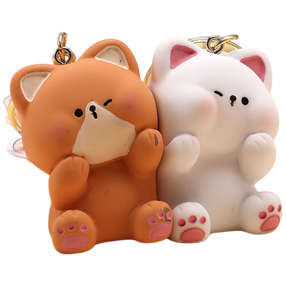 강아지 커플 자석 키링, 1개, 1+1 고양이 6,950원