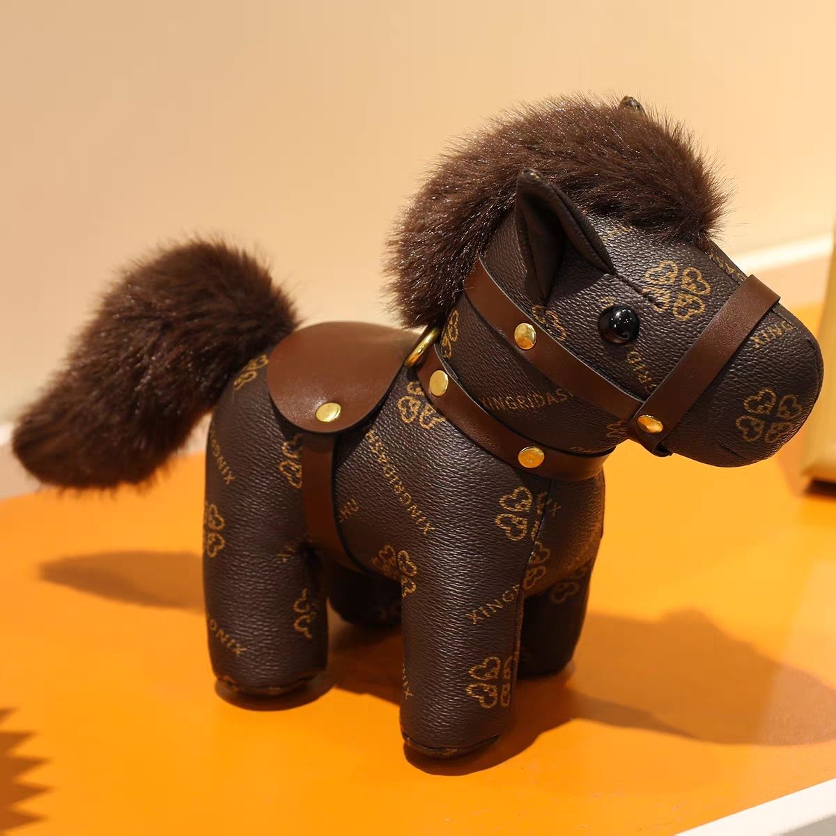 MAKABORO 행운 말 봉제인형 말띠 가방 걸이 키링 선물용 22,800원