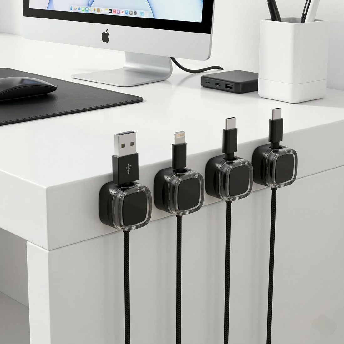 루키온 강력한 자석 고정 클립 케이블 홀더 10,800원