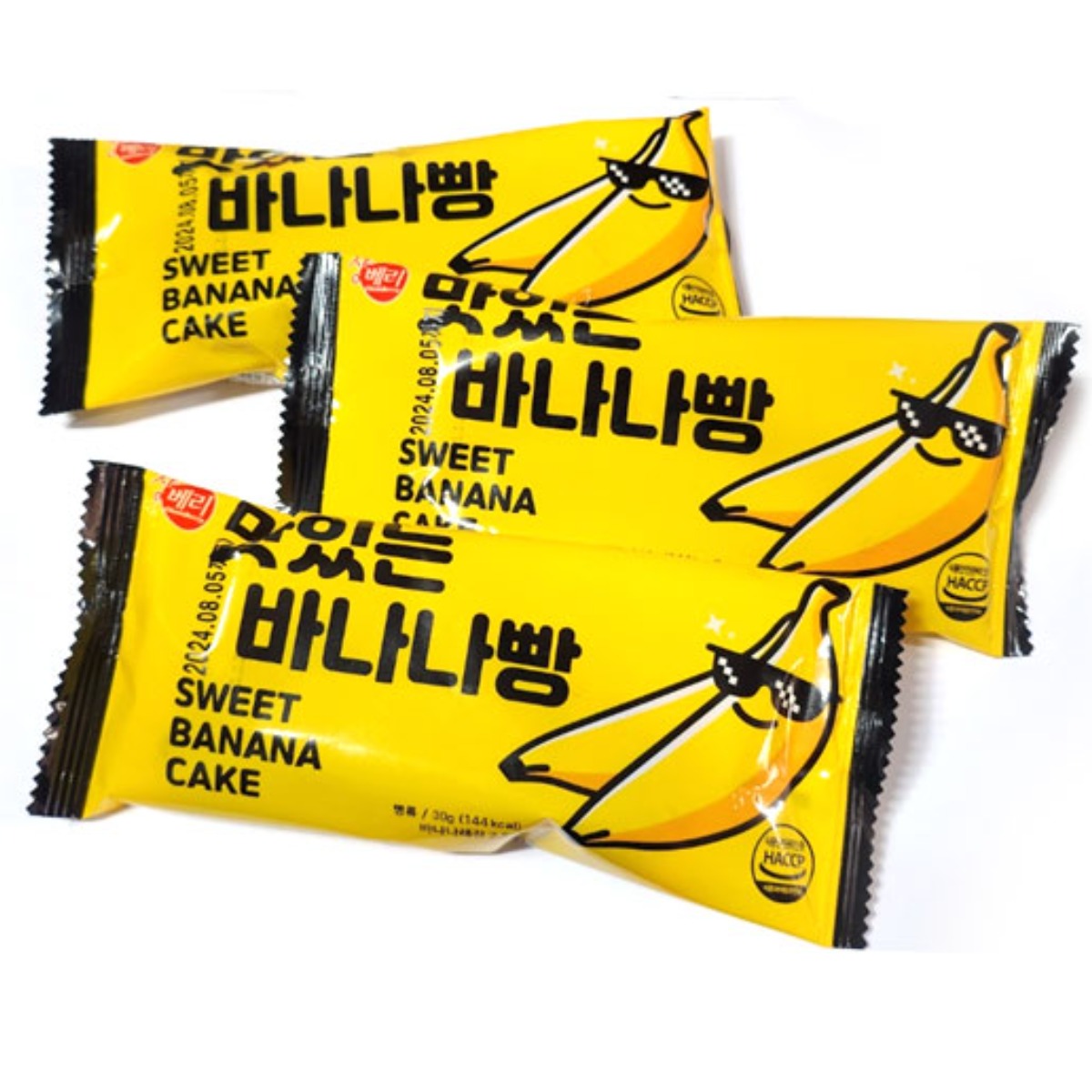 맛있는 바나나빵 SWEET BANANA CAKE, 30g, 50개 20,800원