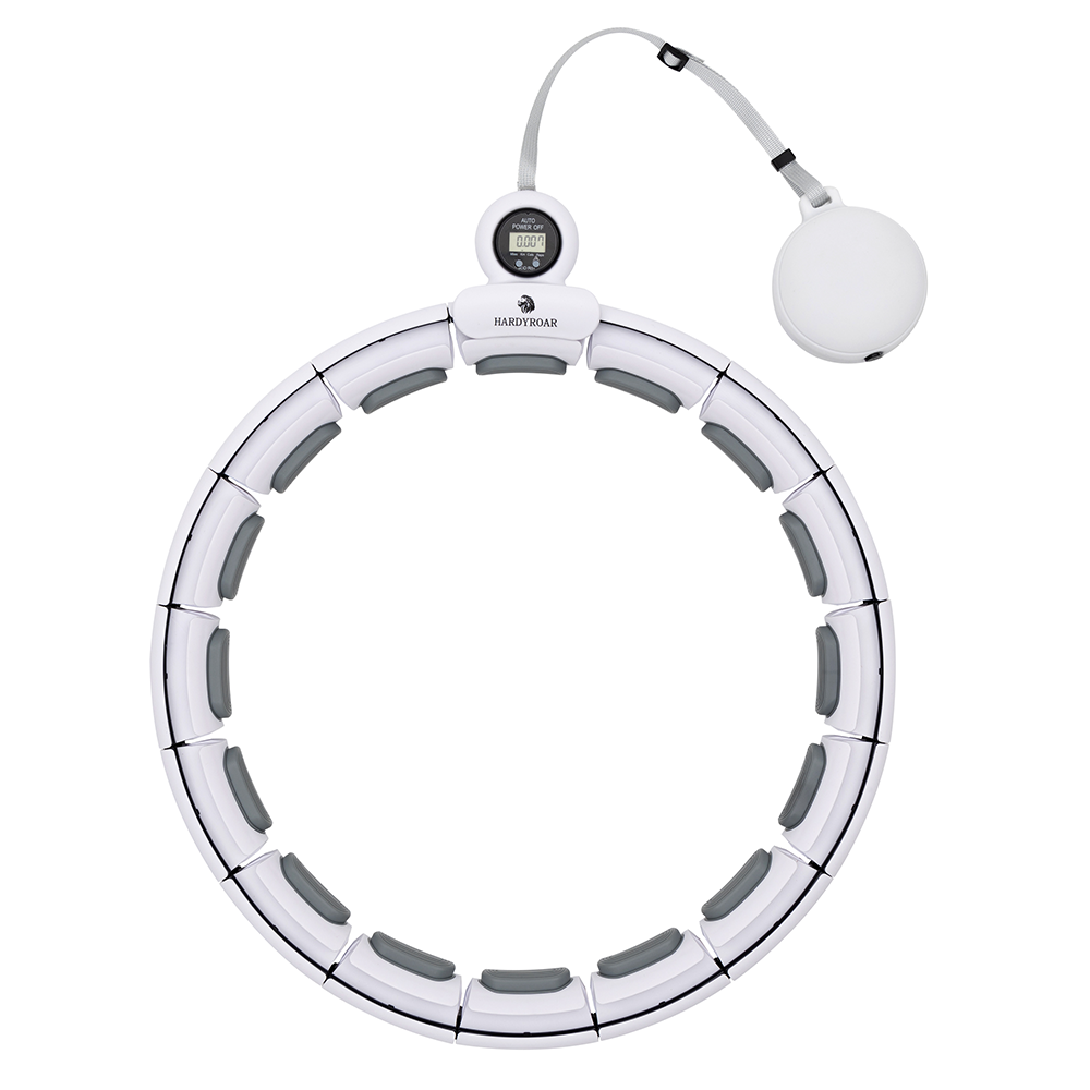 하디로어 스마트 훌라후프, 1100g, 화이트 + 그레이, 1개 33,400원