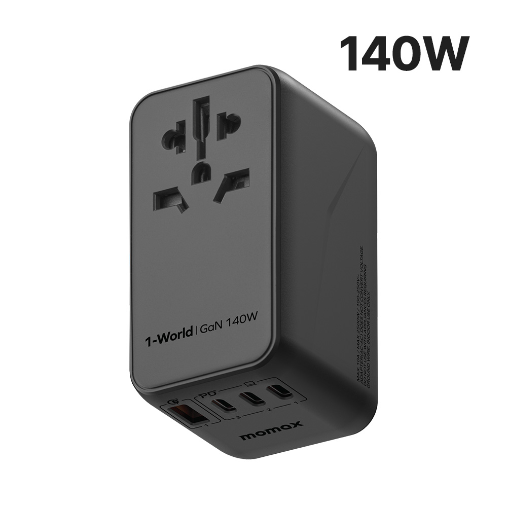 모맥스 원월드 140W UA16 해외여행용 멀티 어댑터 노트북 맥북 충전기 플러그, 1개 119,800원