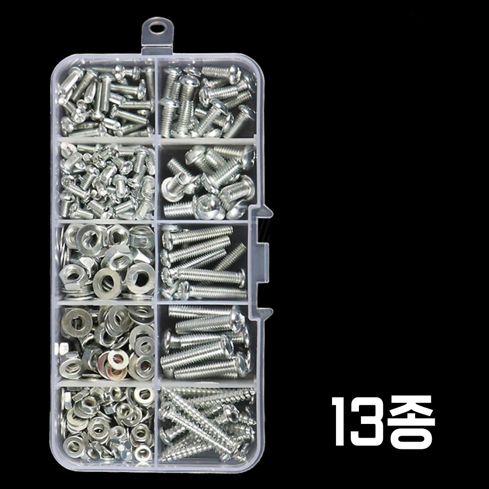 하이툴스 볼트너트 세트 육각 둥근머리 볼트 너트 와셔 m3 m4 m5 6,800원