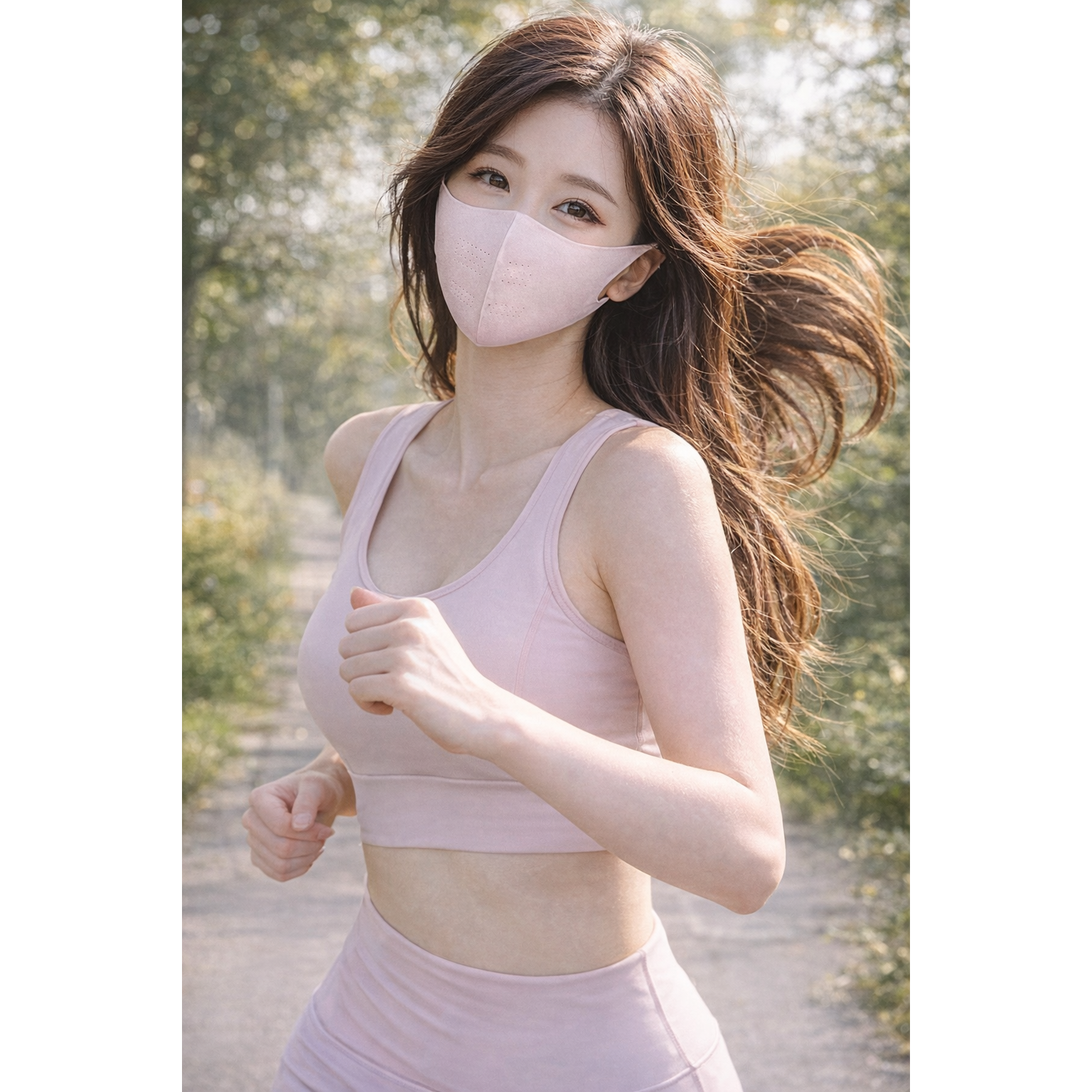 [6매세트] UPF50+ 자외선차단 쿨 마스크 숨쉬기편한 골프 테니스 스포츠 안면마스크 (남녀공용), 6개, 라이트그레이 49,900원