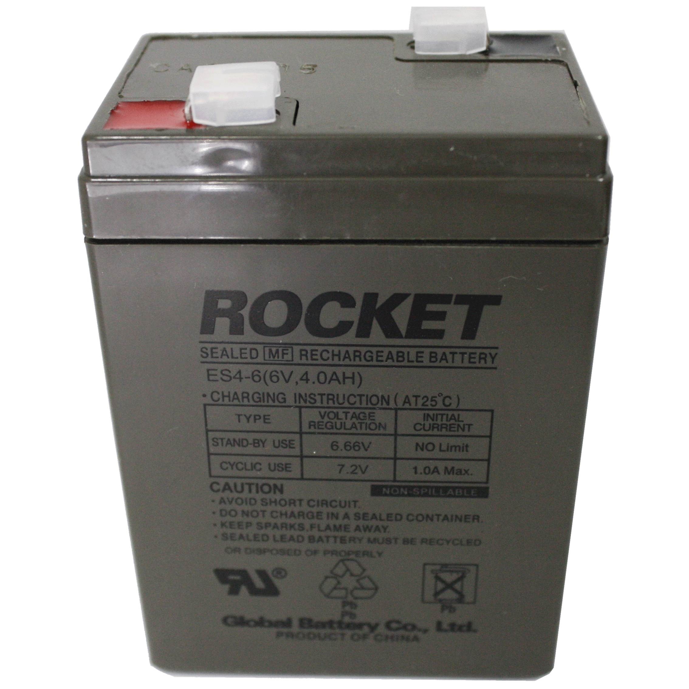 세방전지 로케트 연축전지 납축전지 ES 4-6 (6V 4Ah) 7,200원