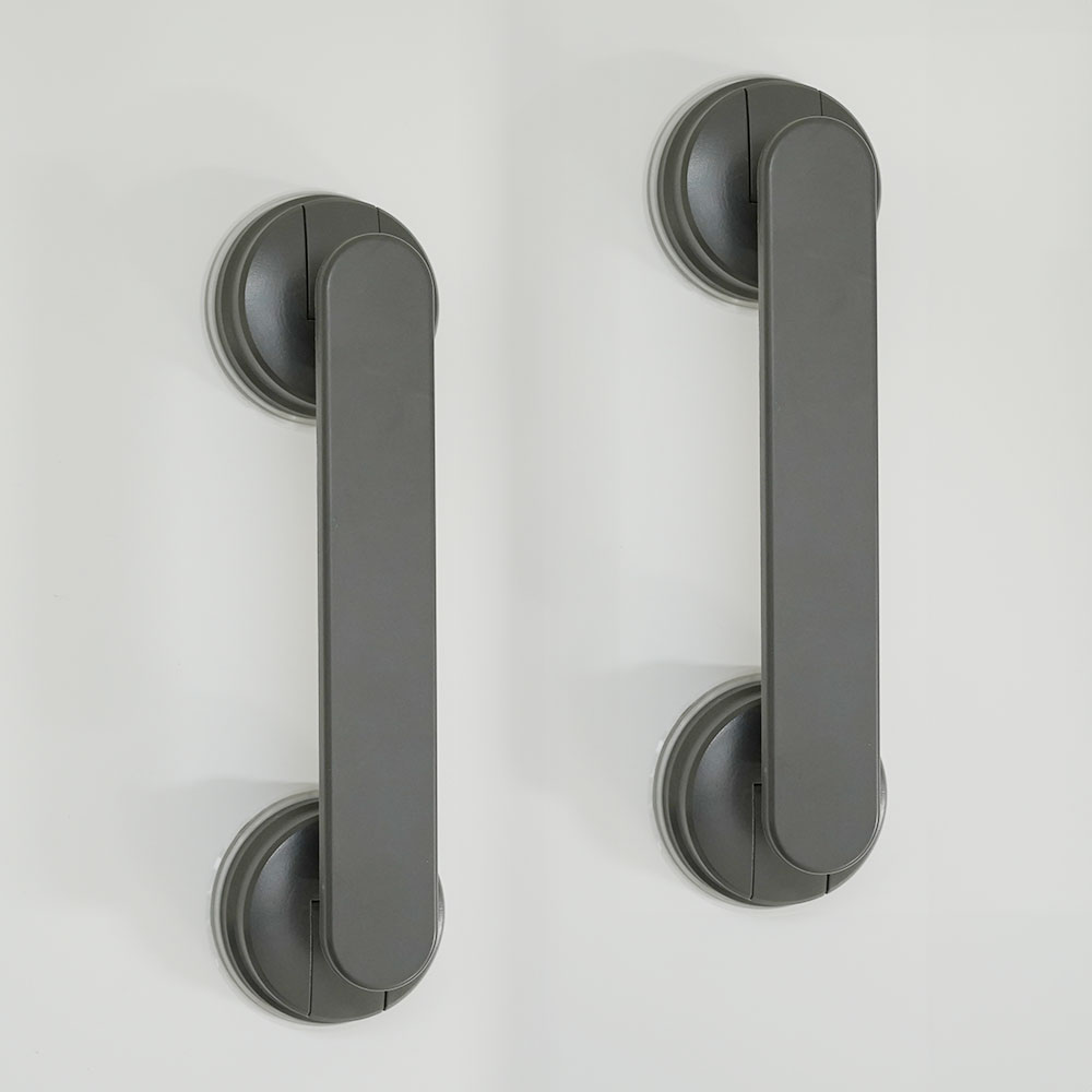 가치 무타공 흡착식 다용도 안전손잡이, 2개, 그레이 15,900원