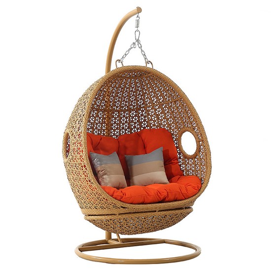 2인용 원형 행잉체어 우드 1,068,460원