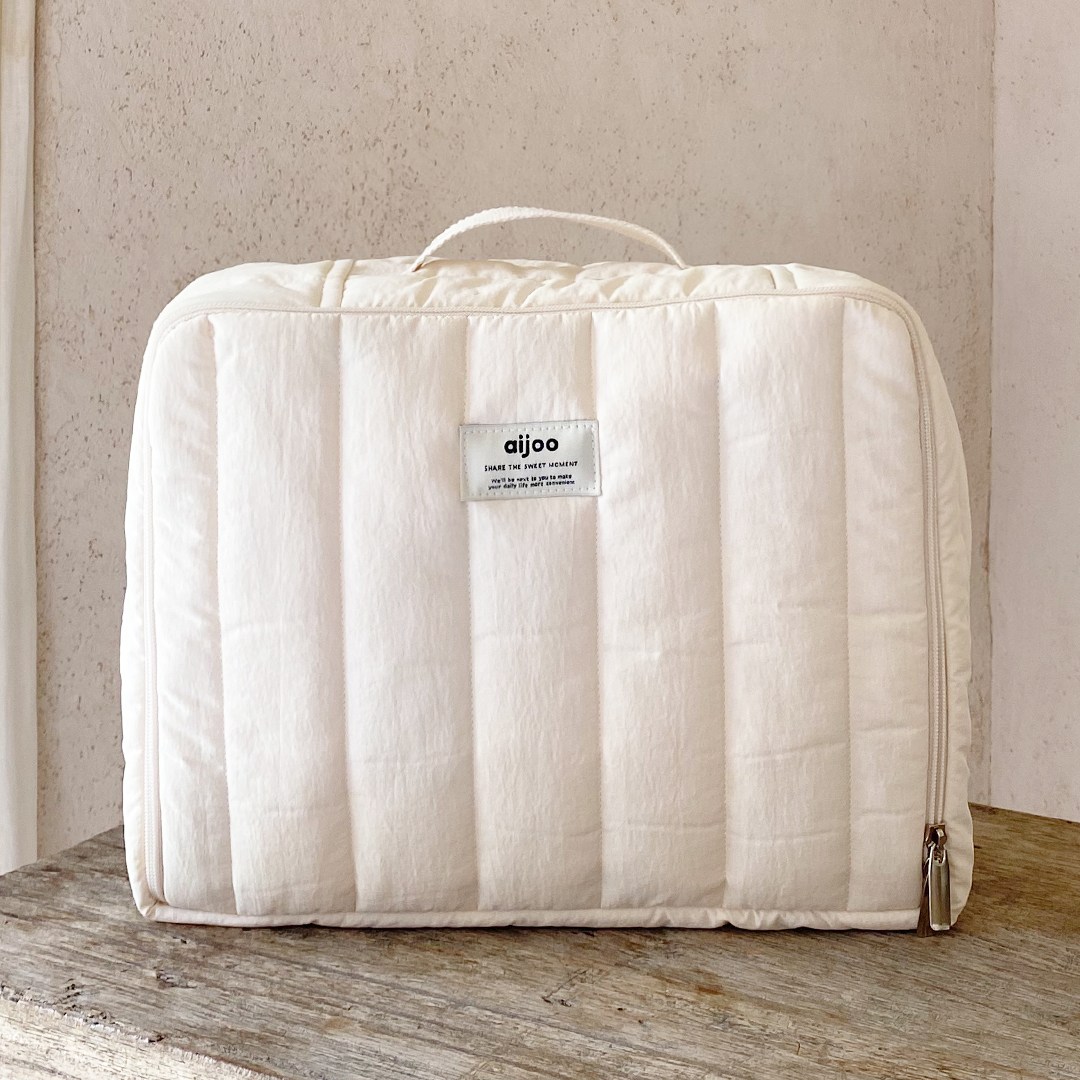 아이주 트래블백 트래블파우치 기저귀가방 기저귀파우치, 아이보리 37,900원