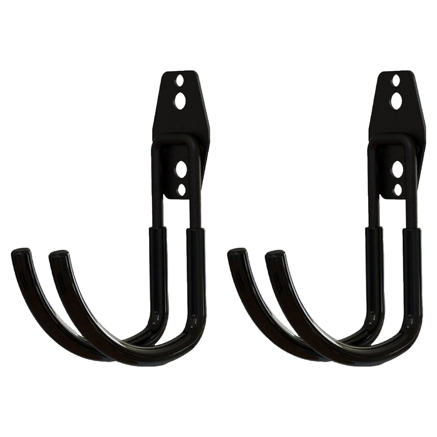 몰투데이 공간절약 벽 공구 후크 걸이대 중(40 x 145 x 104 mm), 05 블랙, 2개 12,340원