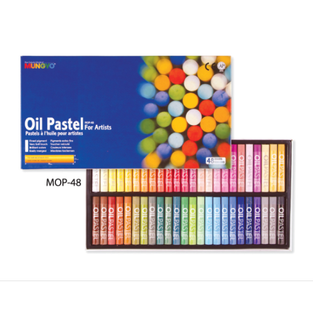 [문교화학] 오일 파스텔 MOP-48색 12,590원