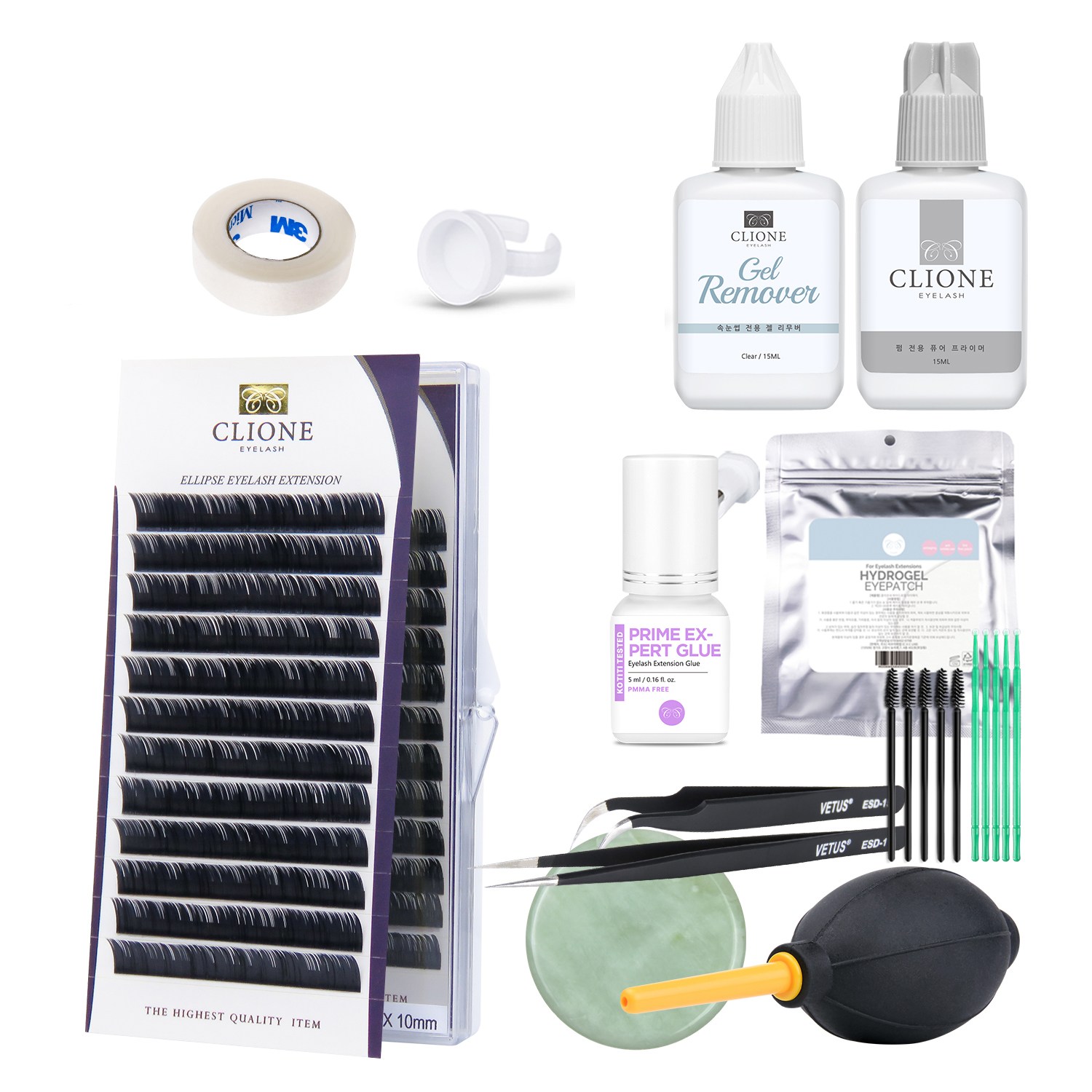 클리오네 속눈썹 연장 세트, 14종 속눈썹연장세트, 1개 31,000원