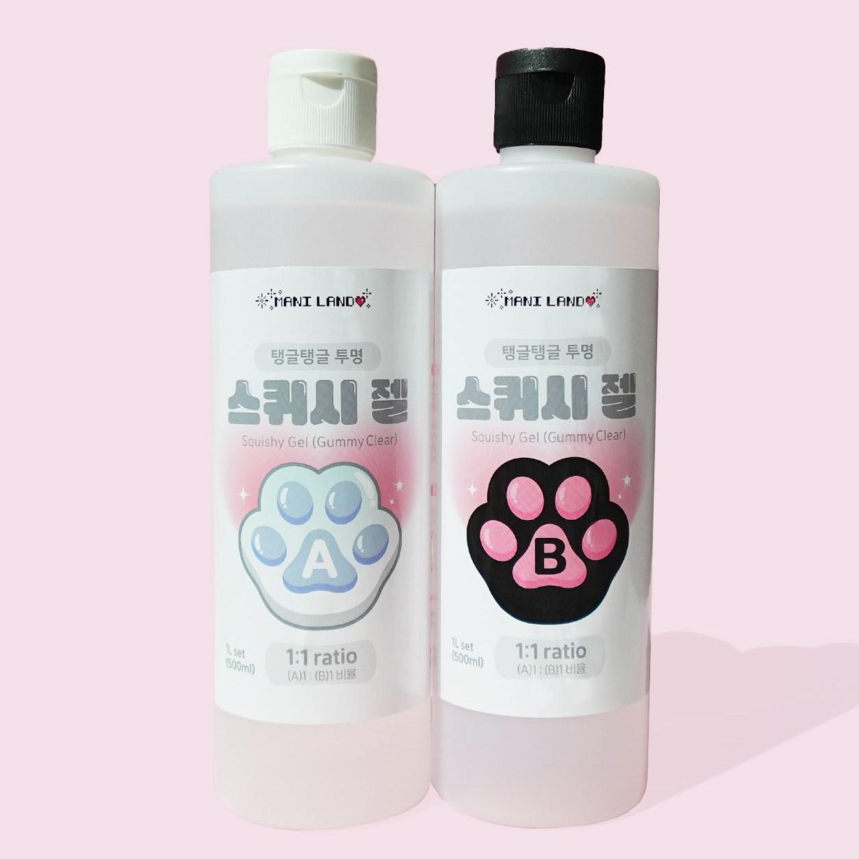 마니랜드 대용량 스퀴시 젤 1L / 공예용 말랑이 실리콘겔 슬라임 만들기 DIY 스퀴시젤, /, 1개 42,500원