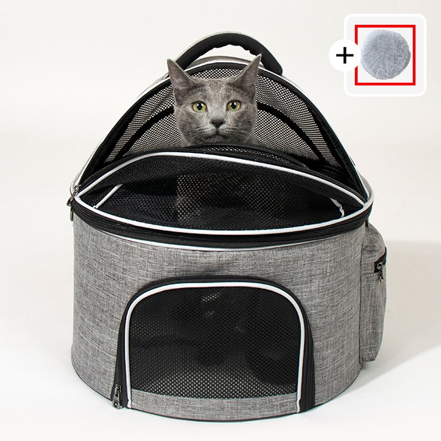 리스펫 강아지 고양이 허리펴고 숨숨 돔형 이동장 72,900원