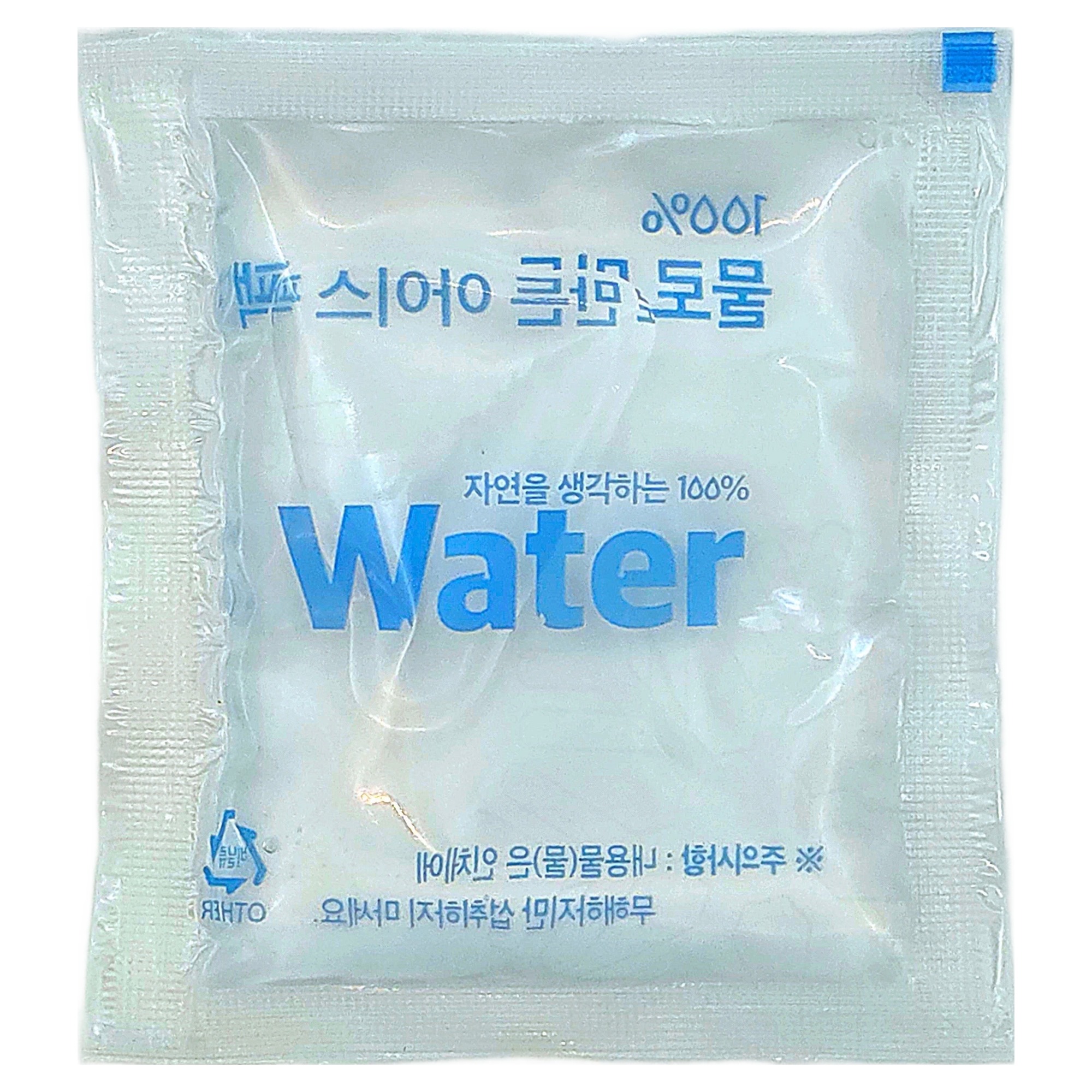 SPK 물 완제품 물 워터 아이스팩 소형 9 x 10 cm, 400개, 1개입 24,740원