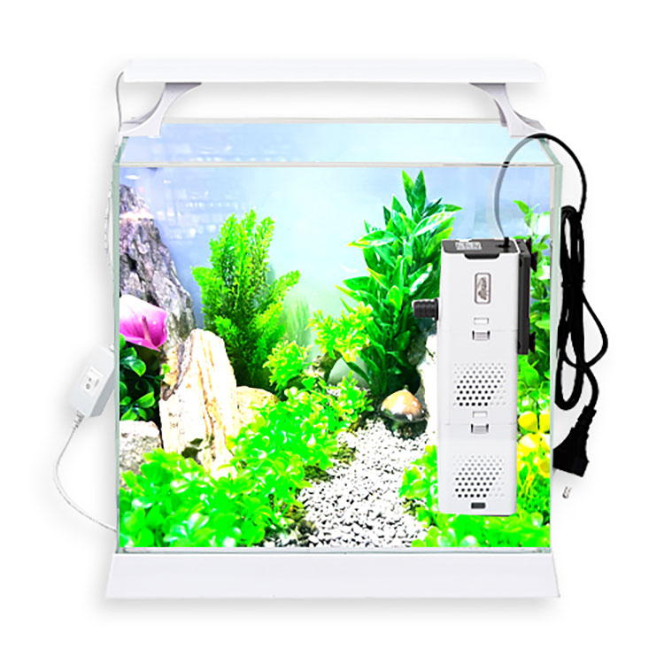 [초록끈] 유리수조amz-300D+퓨어측면여과기5w(amz-55F)+조명yj300세트 51,000원