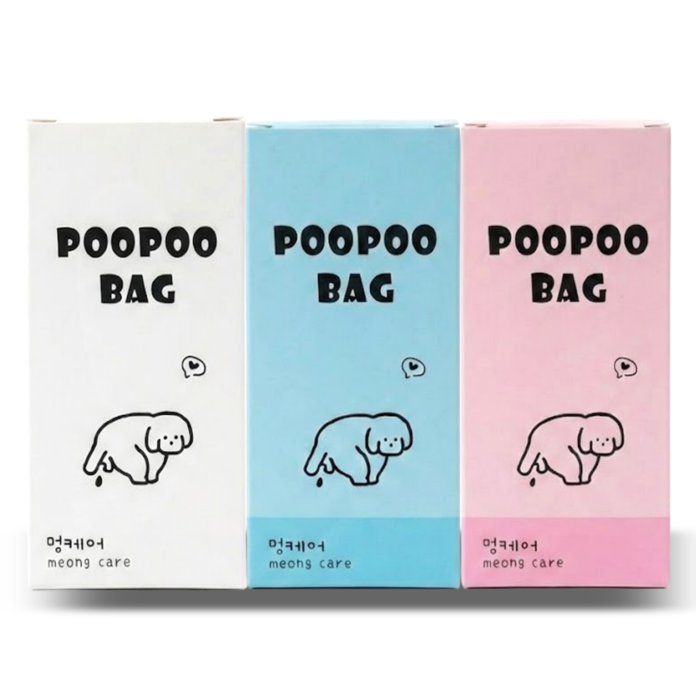 멍케어 강아지 배변봉투 리필형 풉백 똥츄, 혼합색상, 1세트, 360개입 13,980원