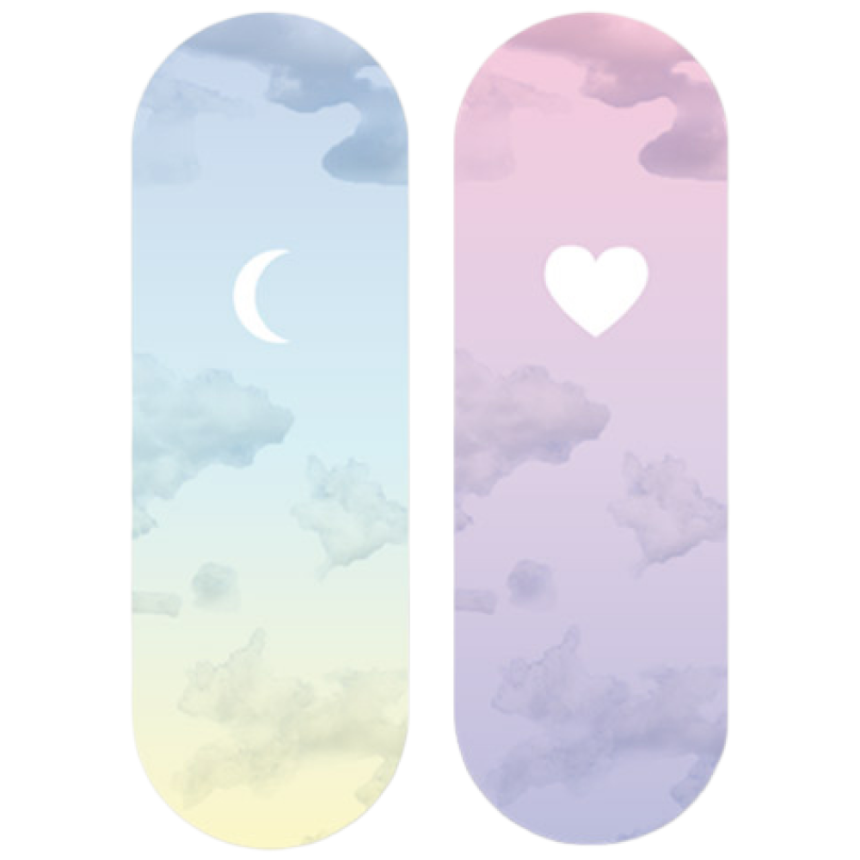 [스마트밴드] 아이엠스튜디오 컬러클라우드 핑거 그립 밴드 휴대폰 거치대 1+1, 1개, 컬러클라우드 / 블루,퍼플 1+1 9,900원