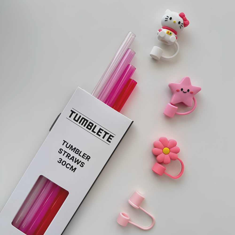 빨대캡 4종 포함 스탠리 스타벅스 887ml 1.18L 퀜처 텀블러 호환 그라데이션 핑크 빨대 10,270원