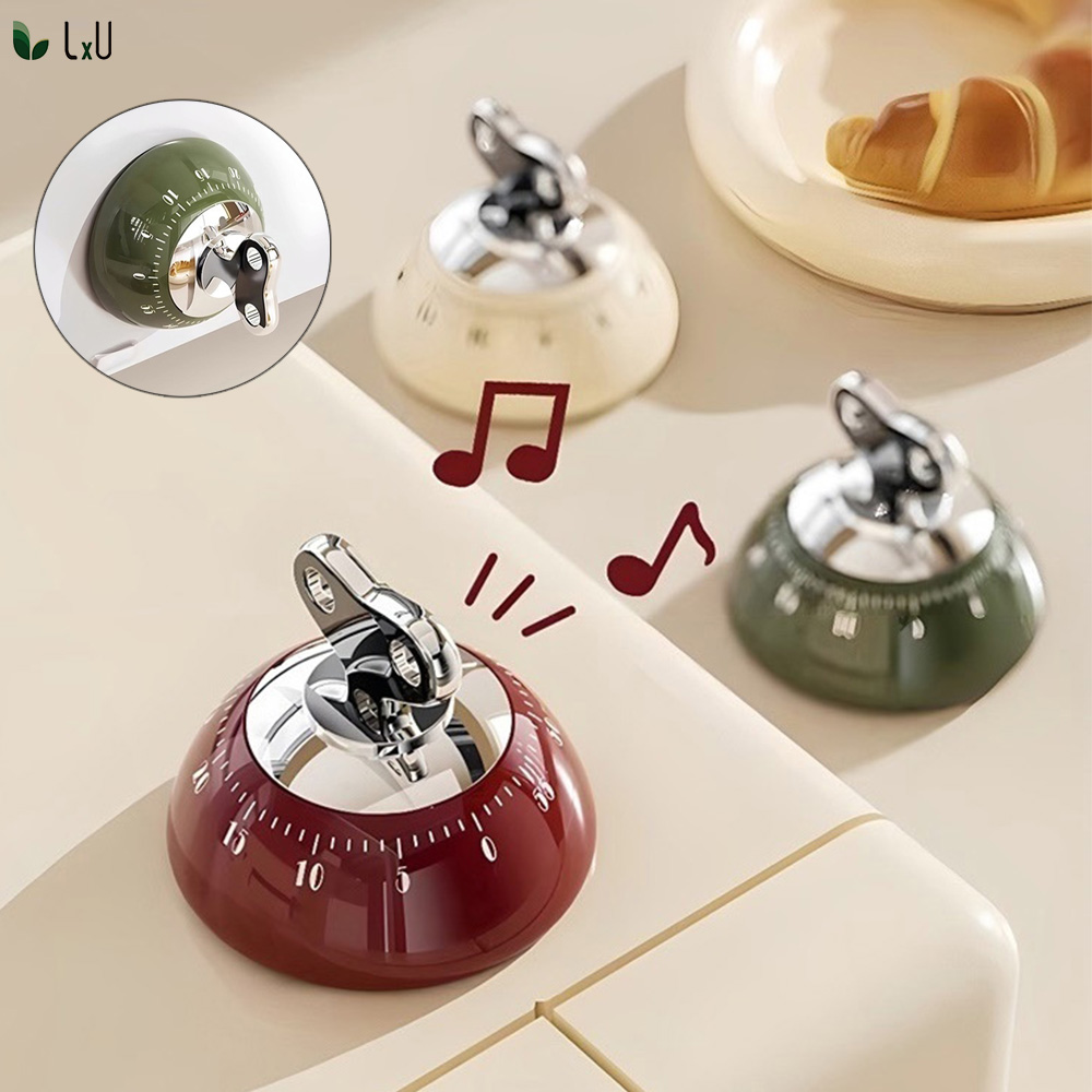 [LxU] 마그네틱 다이얼 주방 타이머 쿠킹 제빵 알람 조리 키친 태엽 12,500원