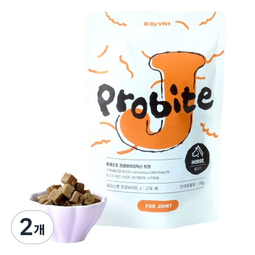 빌리스벳 반려동물 프로바이트 영양제, 뼈/관절강화, 30g, 2개 27,800원