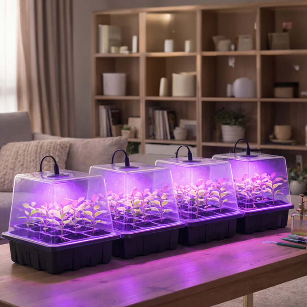 21세기트랜드 플랜팜 LED 새싹재배기 실내 재배 돔형 수경 모종트레이 19,800원