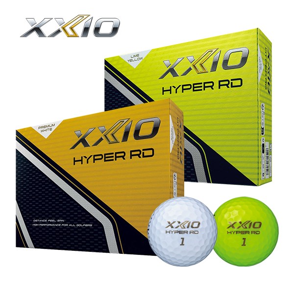 [26년신상]젝시오 XXIO 하이퍼 HYPER RD 3피스 화이트옐로우 골프공-12알 68,000원