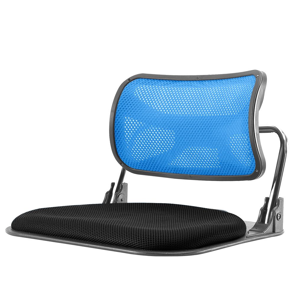 청심의자 폴더 럼버백 좌식의자 블랙바디 메쉬원단 39,900원