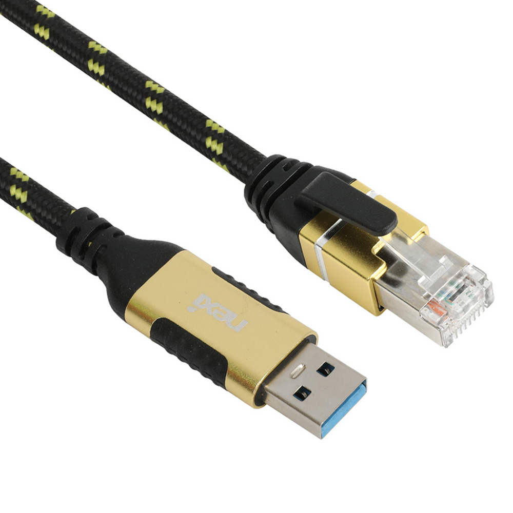 넥시 USB3.0 A to RJ45 기가비트 이더넷 케이블 NX1388, 1개, 2m 12,700원