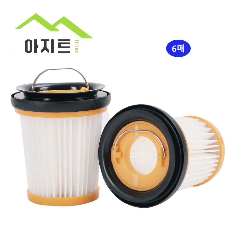 아지트필터 샤크 에보파워 무선청소기 WV210KR WV250KR 필터 호환, 6개, 에보파워 호환용 13,500원