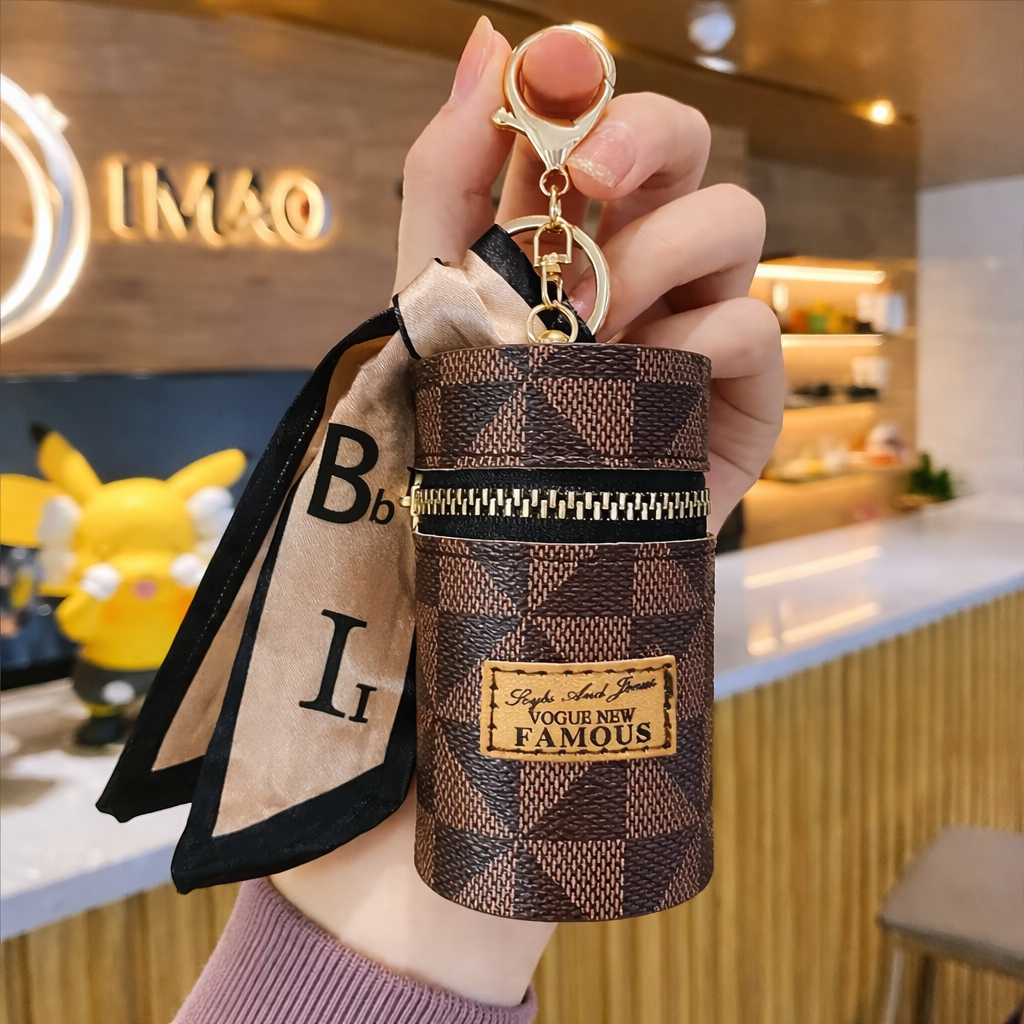 하임리프 미니수납 립스틱 에어팟 다용도 파우치 가죽 미니백 키링 14,900원