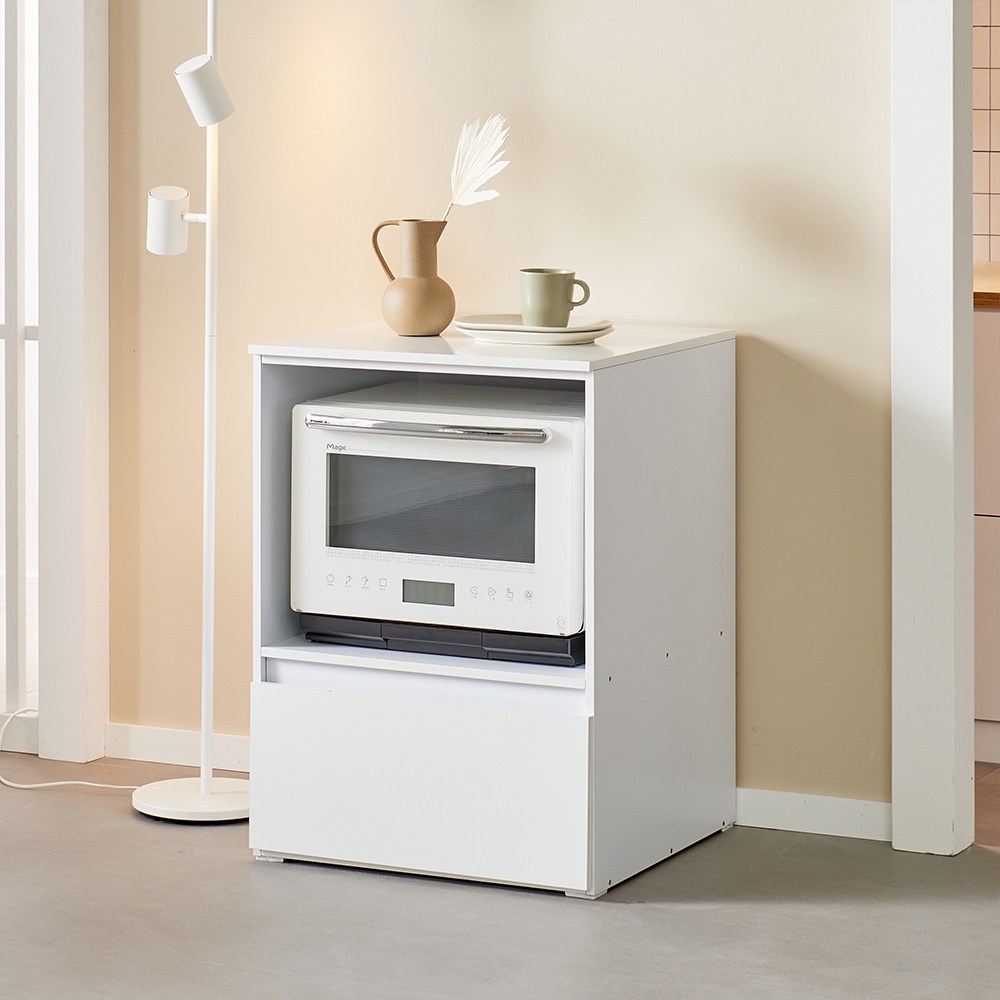 그레이스 600소형 서랍형 광파오븐렌지대 주방수납장 58,790원