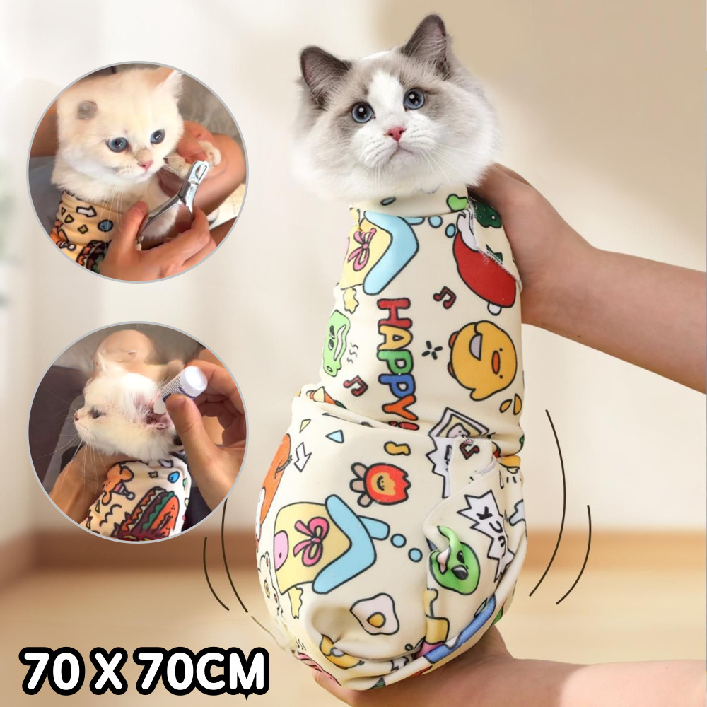 일상채움 고양이 케어용 할큄방지 자가접착 매직 그루밍 랩, 1개, 캐릭터 11,970원