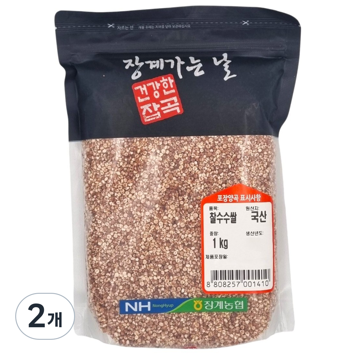 [농협] [25년산] 장수 장계농협 국산 찰수수, 2개 17,630원